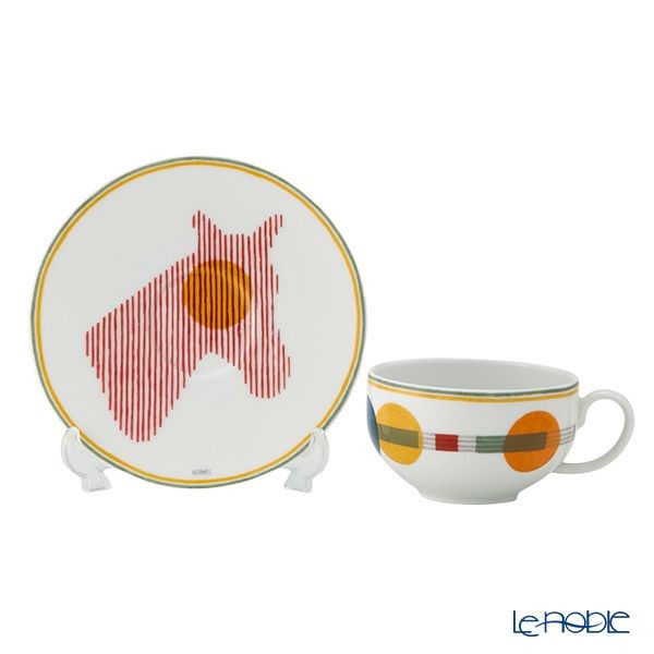 Hermès (HERMES) So Hermès Teacup & Saucer 200ml Pair 055016P thumbnail 6