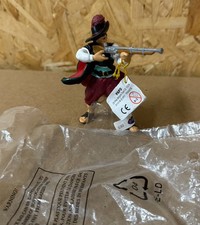 PAPO 2004 39422 Corsaro con Moschetto Soldato Pirata Cowboy Figura Giocattolo Rara NUOVO