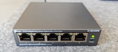 TP-LINK TL-SG105PE 5-Port Gigabit PoE Switch