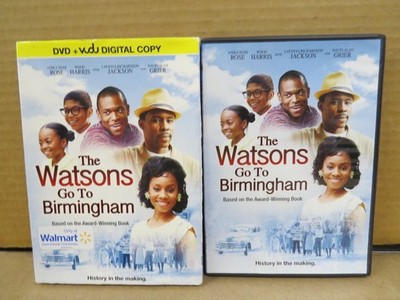 The Watsons Go To Birmingham DVD 2013 Anika Noni Rose, Wood Harris, Digital Copy