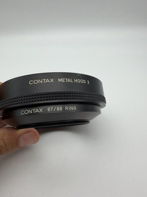 Contax Lens Metal Hood 2 / 67/86 Ring