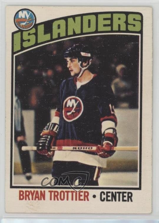 1976-77 O-Pee-Chee Bryan Trottier #115 Rookie RC HOF 0ls