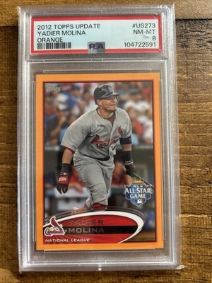 2012 Topps Update Serie - All-Star Yadier Molina #US273 Orange /210