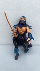 Vintage 1988 TMNT Shredder Action Figure w/ Cape, Belt, Sword Ninja Turtles