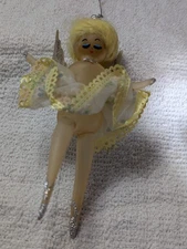 DE CARLINI Vintage BALLERINA Christmas Ornament 