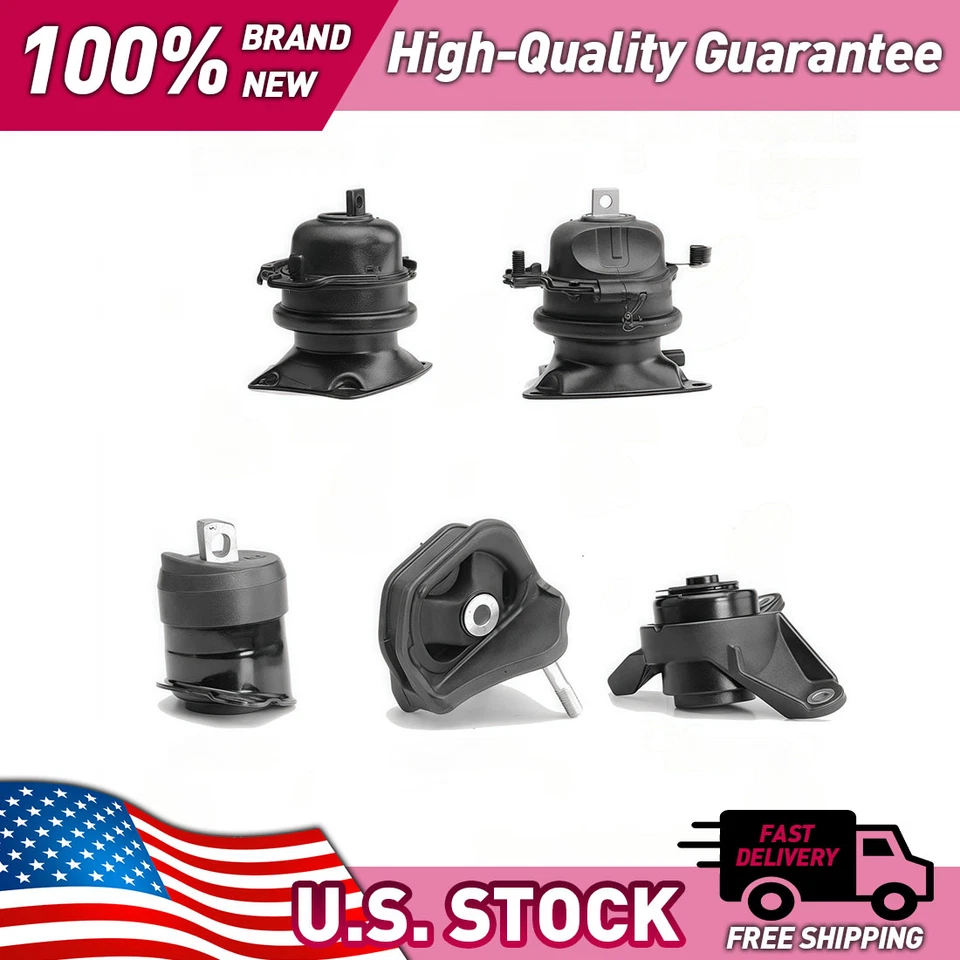 Kit de montaje de motor para Honda Accord Crosstour 2010 2011 3,5 L V6 Foto 3 de 4