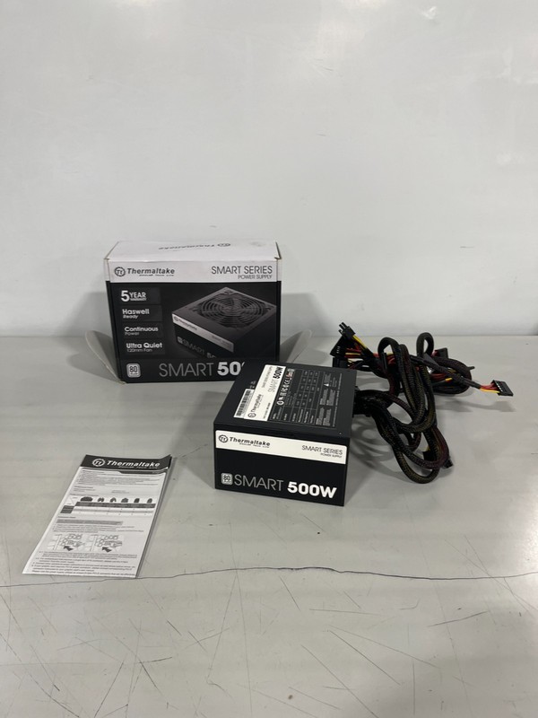 Thermaltake Smart Series Plus 12V ATX 500w Power Supply-PARTS
