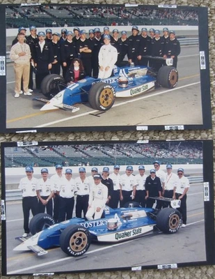Porsche 1990 Indy 500 production photos Andretti Teo Fabi COMBINE SHIPPING - Image 1 of 2
