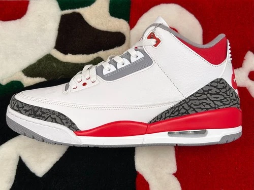 Size 13 - Jordan 3 Retro Mid Fire Red