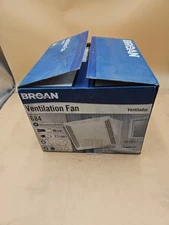 NEW Broan 684 Bathroom Ceiling Exhaust Ventilation Fan 80CFM 2.5 Sone WHITE