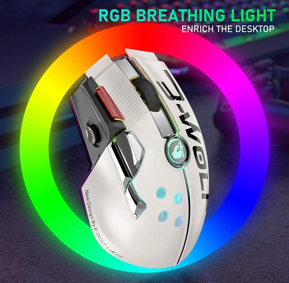 UrChoiceLtd X6 PRO Wireless Gaming Mouse,Ultra-Light,Pixart Sensor PAW3325,Up to - Image 2 of 4