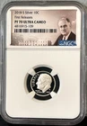 2018 S Silver Proof Roosevelt Dime NGC PF 70 Ultra Cameo First Releases