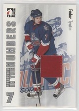 2004 ITG Heroes and Prospects In the Numbers Silver /25 Fedor Tyutin #ITN-14 a0d
