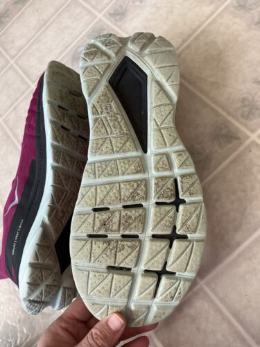 Hoka One One Mach 4 Women's Running Shoes Sz 9 Fuschia Pink Sneakers No Insoles - Picture 7 of 7