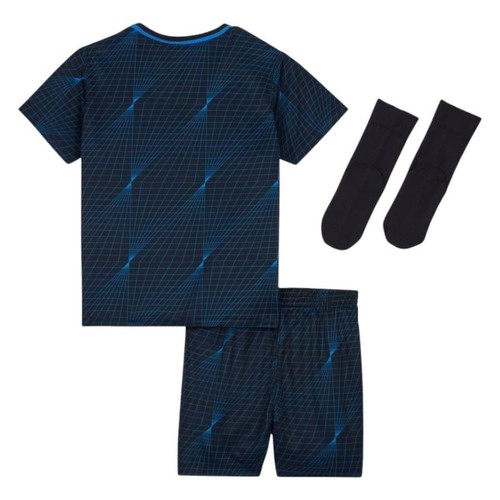 Nike Infant Chelsea Short Sleeve Away Baby Soccer Football Mini Kit 23/24 Blue - Picture 2 of 2
