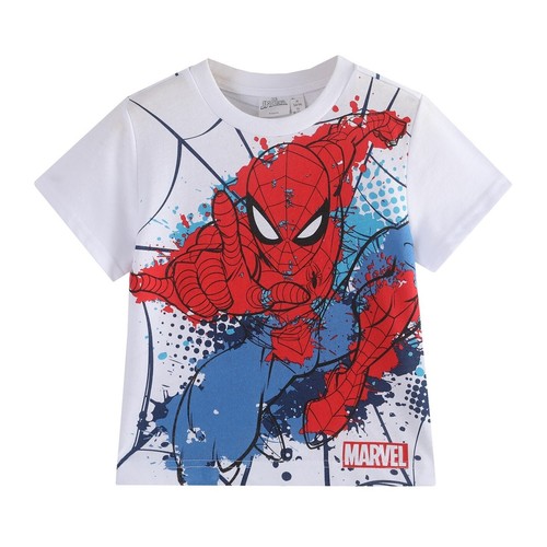Boys Marvel Superhero 2 Piece T-Shirt & Shorts Set - Picture 3 of 17