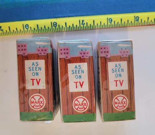 3 Vintage 1961 TOP CAT Marx TV Tinykins Figures Spook Benny the Ball Brain Toys - Picture 3 of 7