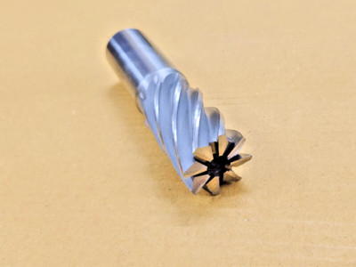 HSS Parallel Shank End Mill -Cutter Dia 34MM -Shank 32MM -OAL160MM-Cut Edge 70MM