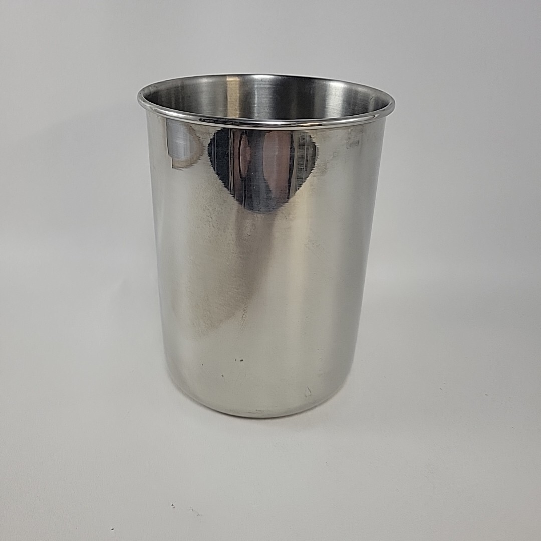 All-Clad Utensil Tool Holder Caddy 18/10 Stainless Steel 7"x5" Kitchen Canister