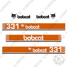 Fits Bobcat 331 Decal Kit Mini Excavator Decals Older Style - 7 YEAR 3M VINYL!