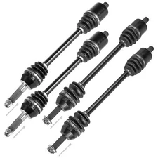 Caltric Front & Rear CV Joint Axles For Polaris Ranger 570 2017-23 Left & Right