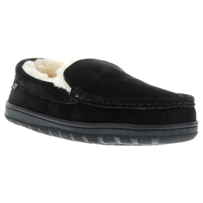 Lamo Harrison Wool Men's Slippers Black - 11 Medium