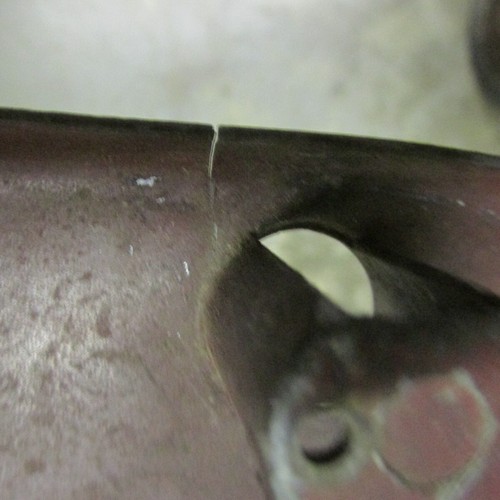 66 1966 67 1967 CHEVELLE MALIBU EL CAMINO ORIGINAL GM CONSOLE LID WITH CRACK - Picture 4 of 5