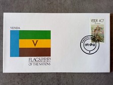 FDC - Flags of the Nations - Venda