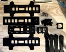 Quadcopter drone body kit for DIY