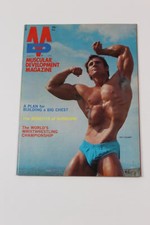 MUSCULAR DEVELOPMENT bodybuilding muscle magazine / KEN HOLBERT / August 1973