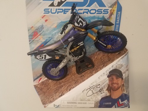 SX Supercross 1st Edition #51 JUSTIN BARCIA YAMAHA 1:10 Scale - Picture 2 of 2