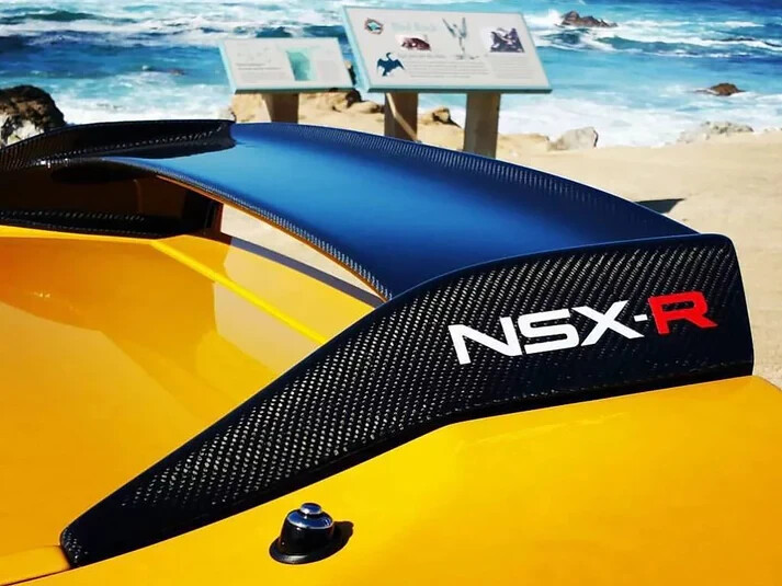 Nsx Type R Spoiler Carbon Fiber Type-R Style Spoiler Wing FOR Honda Acura NSX NA1 NA2 NSX ...