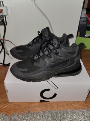 在庫文の必須!★AIR MAX 270 REACT BLACK/OIL GREY Air Max 270 React 'Triple Black' - Nike - AO4971 003 - black