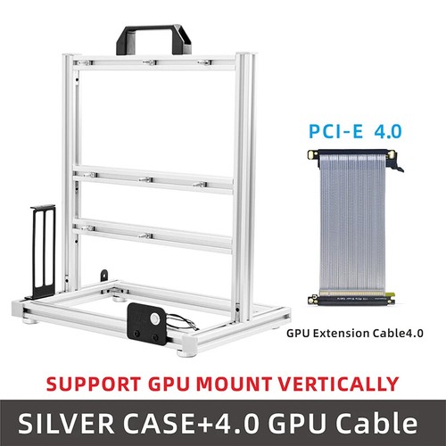 BlockCase Aluminum Open Frame Case Support ATX/M-ATX Mainboard GPU Mount - Bild 9 von 29