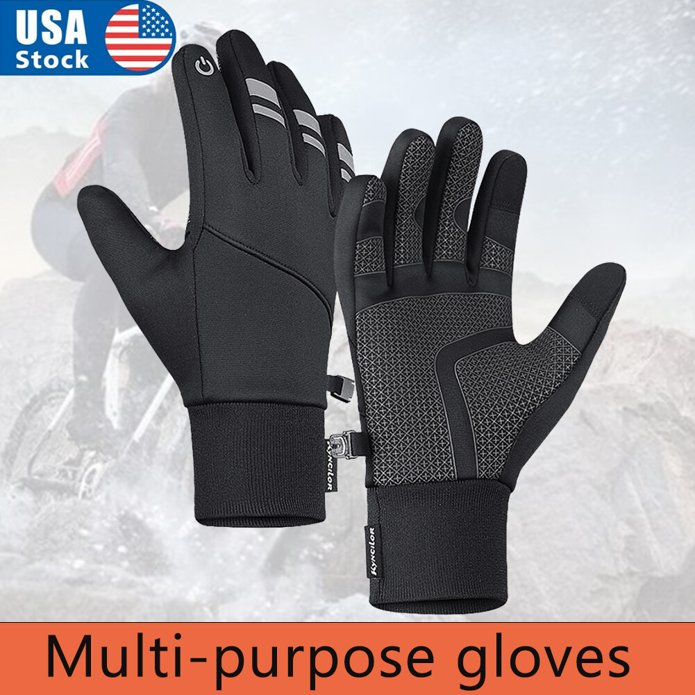 windproof bicycle gloves Heated Cycling with Novaheat Technology  30seven 82% Polyamide Kingbull Winter Cycling Gloves XL