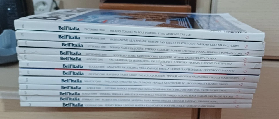RIVISTE BELL'ITALIA pubblicazione anno 2000 dal n 165 al n 176 - Immagine 3 di 3