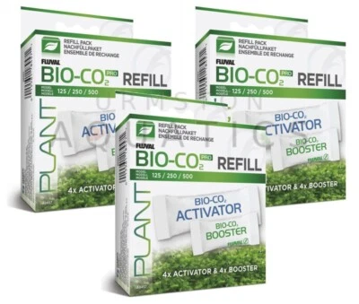 Fluval Bio-CO2 Pro Refill - 3 Pack - Cheapest Online!! Genuine Fluval Spares UK