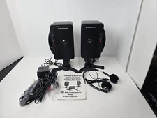 SII Seiko Instruments Portable Speaker Set PHX-55CDP HQ Turbo Headphones Vintage