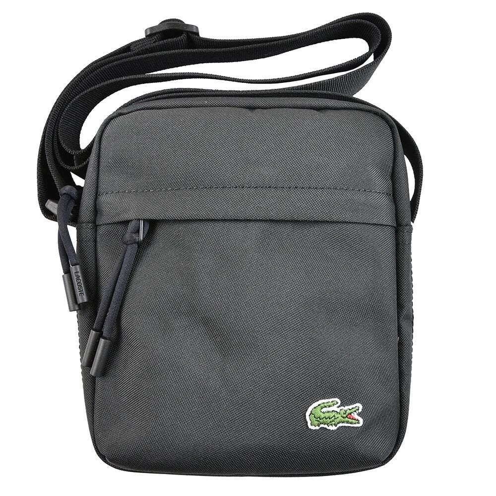 Lacoste Mens Vertical Camera Bag Black eBay