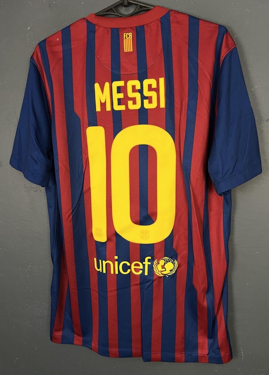 MENS FC BARCELONA 2011/2012 LIONEL MESSI #10 FOOTBALL SOCCER SHIRT