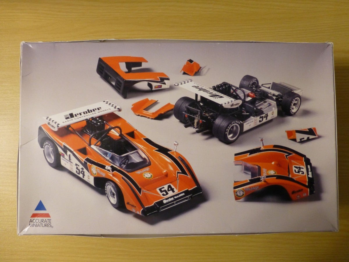 McLaren M8B Accurate Miniatures 1/24 scale vintage plastic McLaren M8B Accurate Miniatures 1/24 scale vintage plastic