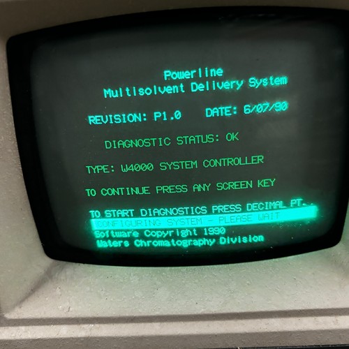 WATERS 4000 MULTISOLVENT DELIVERY SYSTEM CONTROLLER MILLIPORE 50/60 Hz 🎯 - Bild 4 von 15