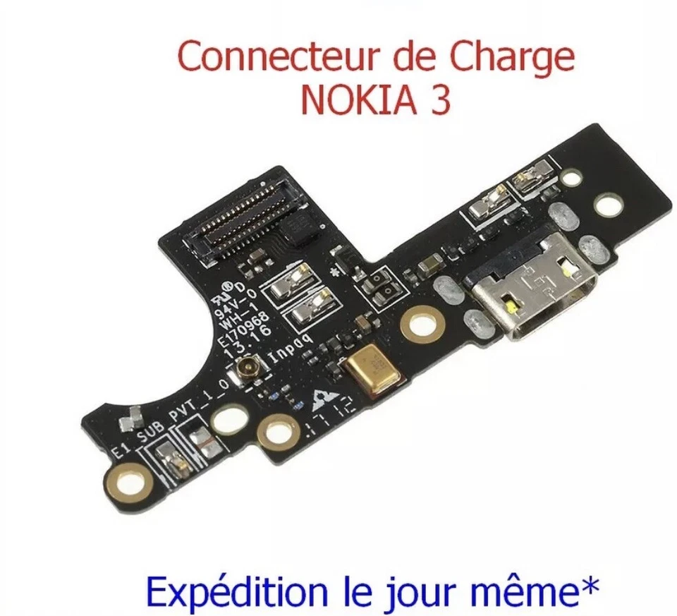 Connecteur de Charge Port Dock Alimentation Micro USB pour Nokia 3 2017 - Photo 2/3
