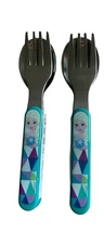 Zak Designs Fork And Spoon Utensil Set (Pack of 2)