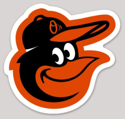 Baltimore Orioles Logo Sticker Decal - Multiple Sizes Available, Team Pride