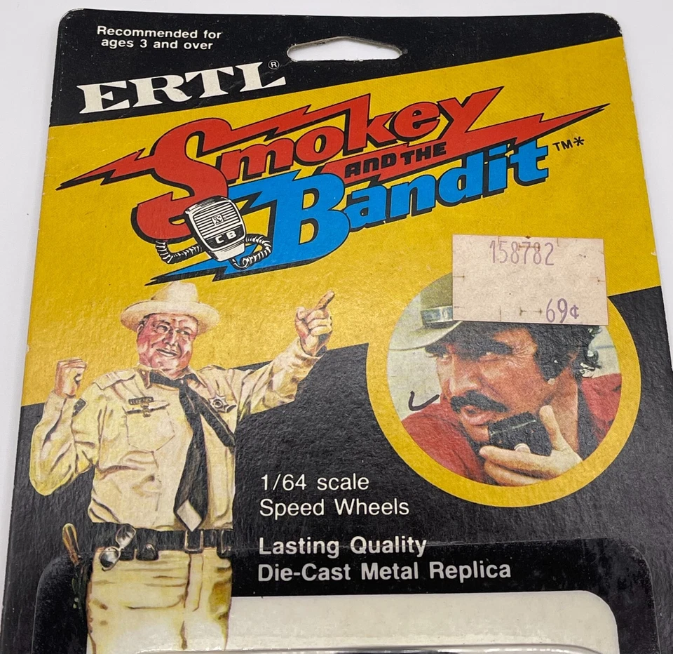 Pontiac Firebird ERTL Smokey And The Bandit escala 1/64 transmisión automática negro - nuevo en caja Foto 3 de 4