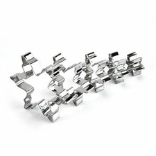 Kitchen Craft KCMINIFLANPK4 Set 4 Mini Stampini Per Crostatine E Tartellette - Alluminio Antiaderente, Base Removibile, Diametro 10cm - 2