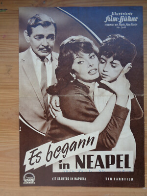Filmprogramm IFB 5649  Es begann in Neapel / It Started in Naples  S.Loren