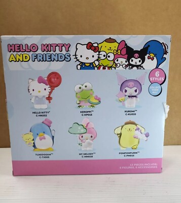 Jazwares Hello Kitty and Friends Dreamland Series 2 Set, 6 Figures