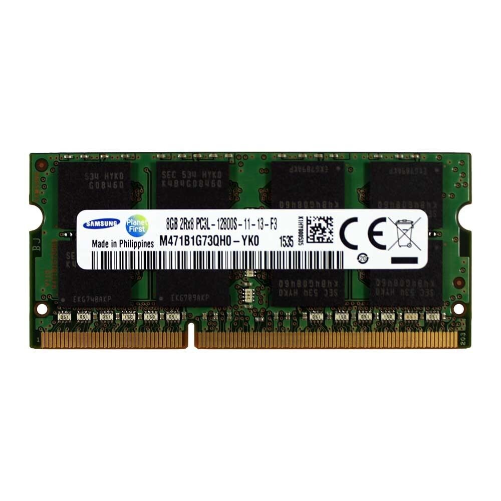 SAMSUNG M471B1G73QH0-YK0 8GB 2Rx8 DDR3 PC3L-12800 1600MHz 1.35